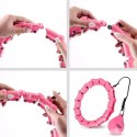 Zestaw Hula Hop OHA02 Pink + Pas BR160 One Fitness – Wyszczuplanie i Masaż