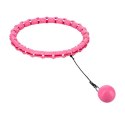Zestaw Hula Hop OHA02 Pink + Pas BR160 One Fitness – Wyszczuplanie i Masaż