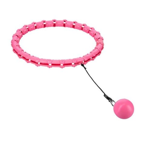 Zestaw Hula Hop OHA02 Pink + Pas BR160 One Fitness – Wyszczuplanie i Masaż Zestaw Hula Hop OHA02 Pink + Pas BR160 One Fitness – Wyszczuplanie i Masaż
