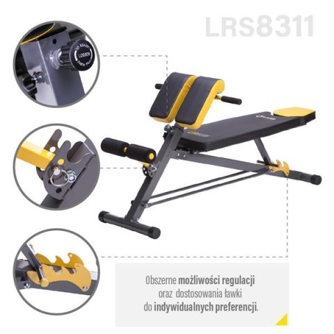 LSR8311 ŁAWKA RZYMSKA HMS PREMIUM LSR8311 ŁAWKA RZYMSKA HMS PREMIUM