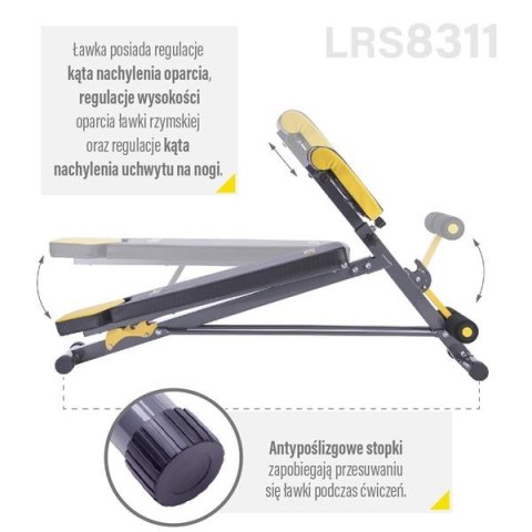 LSR8311 ŁAWKA RZYMSKA HMS PREMIUM LSR8311 ŁAWKA RZYMSKA HMS PREMIUM
