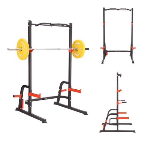 Stojak Wielofunkcyjny PWS08 HMS–Trening Siłowy Stabilne, Masywwne do 200kg Stojak Wielofunkcyjny PWS08 HMS–Trening Siłowy Stabilne, Masywwne do 200kg