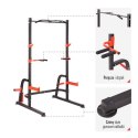 Stojak Wielofunkcyjny PWS08 HMS–Trening Siłowy Stabilne, Masywwne do 200kg