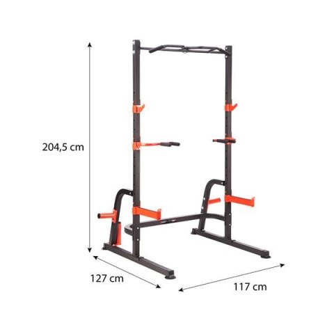 Stojak Wielofunkcyjny PWS08 HMS–Trening Siłowy Stabilne, Masywwne do 200kg Stojak Wielofunkcyjny PWS08 HMS–Trening Siłowy Stabilne, Masywwne do 200kg