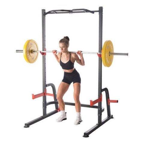 Stojak Wielofunkcyjny PWS08 HMS–Trening Siłowy Stabilne, Masywwne do 200kg Stojak Wielofunkcyjny PWS08 HMS–Trening Siłowy Stabilne, Masywwne do 200kg