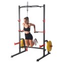 Stojak Wielofunkcyjny PWS08 HMS–Trening Siłowy Stabilne, Masywwne do 200kg