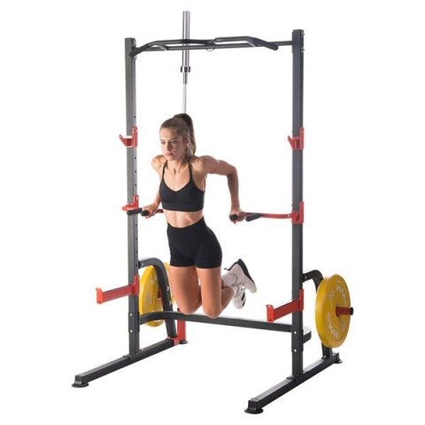 Stojak Wielofunkcyjny PWS08 HMS–Trening Siłowy Stabilne, Masywwne do 200kg Stojak Wielofunkcyjny PWS08 HMS–Trening Siłowy Stabilne, Masywwne do 200kg
