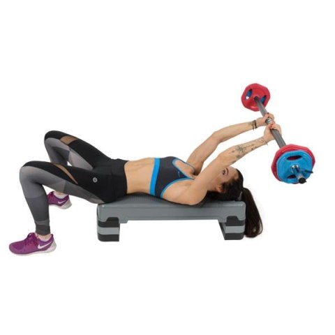SBP20 Sztanga fitness 20 kg HMS chromowana z gumowanymi talerzami SBP20 Sztanga fitness 20 kg HMS chromowana z gumowanymi talerzami