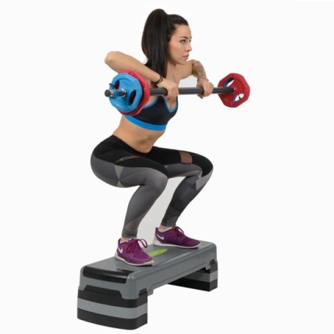 SBP20 Sztanga fitness 20 kg HMS chromowana z gumowanymi talerzami SBP20 Sztanga fitness 20 kg HMS chromowana z gumowanymi talerzami