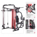 ATOM HMS Premium suwnica smith atlas do ćwiczeń z wyciągiem