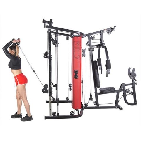 ATOM HMS Premium suwnica smith atlas do ćwiczeń z wyciągiem ATOM HMS Premium suwnica smith atlas do ćwiczeń z wyciągiem