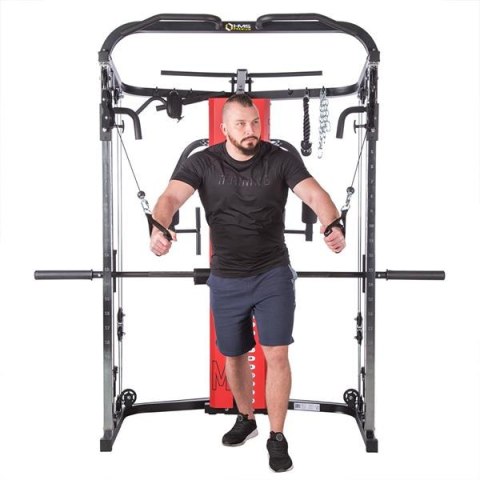 ATOM HMS Premium suwnica smith atlas do ćwiczeń z wyciągiem ATOM HMS Premium suwnica smith atlas do ćwiczeń z wyciągiem