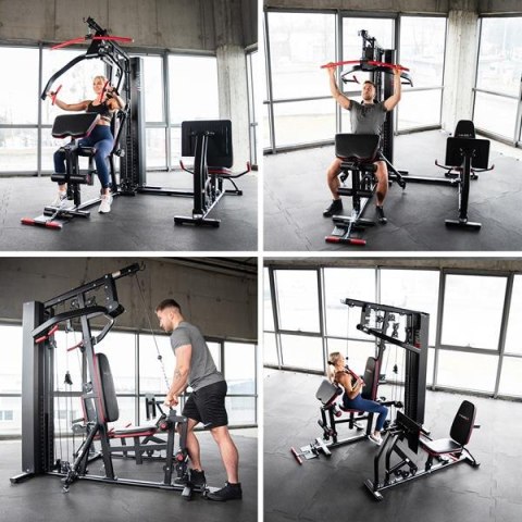TYTAN 17 Atlas do ćwiczeń HMS 80 kg wyciąg multi-station TYTAN 17 Atlas do ćwiczeń HMS 80 kg wyciąg multi-station