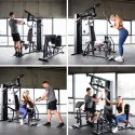 TYTAN 17 Atlas do ćwiczeń HMS 80 kg wyciąg multi-station