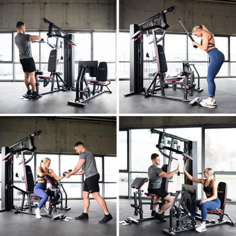TYTAN 17 Atlas do ćwiczeń HMS 80 kg wyciąg multi-station TYTAN 17 Atlas do ćwiczeń HMS 80 kg wyciąg multi-station