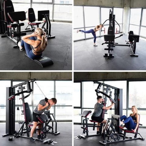 TYTAN 17 Atlas do ćwiczeń HMS 80 kg wyciąg multi-station TYTAN 17 Atlas do ćwiczeń HMS 80 kg wyciąg multi-station