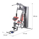 TYTAN 7 Atlas do ćwiczeń 150 lbs (67,5 kg) HMS Premium domowy