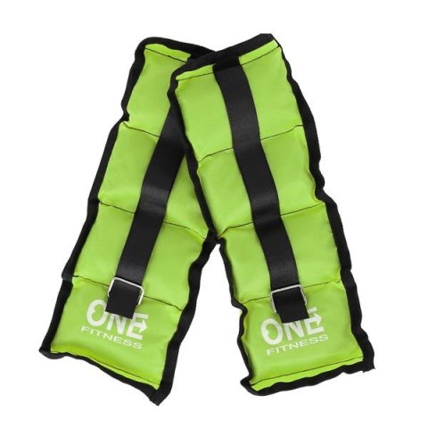 WW02 GREEN OBCIĄŻNIKI 2 x 1.5 KG ONE FITNESS WW02 GREEN OBCIĄŻNIKI 2 x 1.5 KG ONE FITNESS