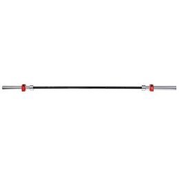 GCF700 Gryf olimpijski 20 kg 2200 mm HMS Premium z zaciskami RED