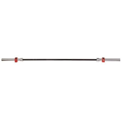 GCFD450 gryf olimpijski 15 kg 2010 mm HMS PREMIUM + zaciski Red GCFD450 gryf olimpijski 15 kg 2010 mm HMS PREMIUM + zaciski Red