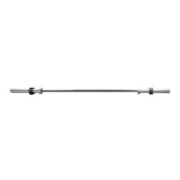 Gryf olimpijski GO320 HMS 1830 mm + zaciski Lock Jaw Black 14,8 kg