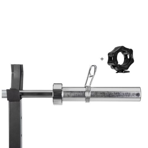 GOL200 Gryf łamany olimpijski 1500mm 13.5kg HMS PREMIUM + zaciski GOL200 Gryf łamany olimpijski 1500mm 13.5kg HMS PREMIUM + zaciski