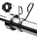 GOL200 Gryf łamany olimpijski 1500mm 13.5kg HMS PREMIUM + zaciski