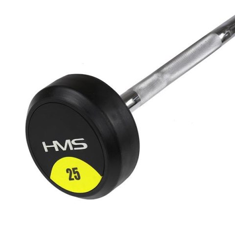 GSL 25 – Sztanga / Gryf Stały Łamany Gumowany 25 kg HMS GSL 25 – Sztanga / Gryf Stały Łamany Gumowany 25 kg HMS