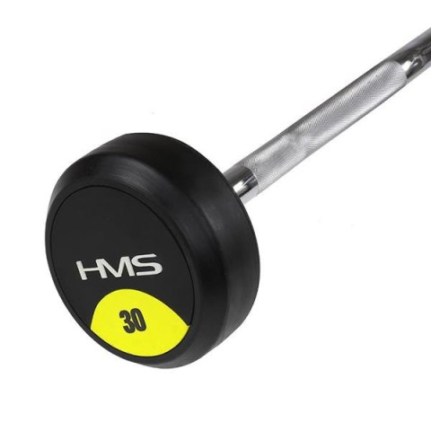 GSL 30 – Sztanga / Gryf Stały Łamany Gumowany 30 kg HMS GSL 30 – Sztanga / Gryf Stały Łamany Gumowany 30 kg HMS
