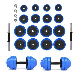 SGG30 SZTANGIELKI GUMOWANE W WALIZCE 30KG HMS