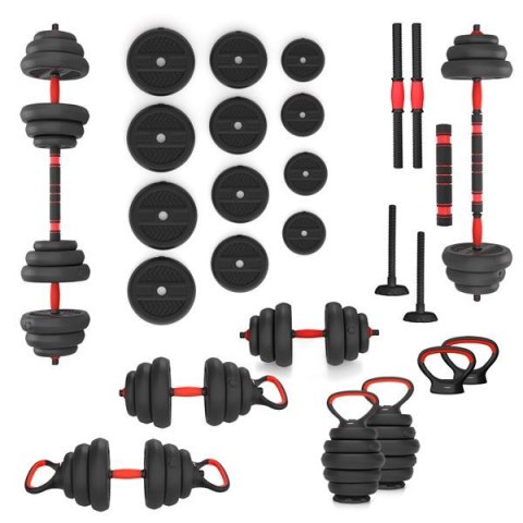 SGN120 PRO SET 6W1 ZESTAW CIĘŻARÓW 20KG HMS SGN120 PRO SET 6W1 ZESTAW CIĘŻARÓW 20KG HMS