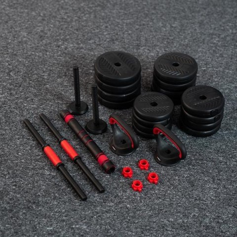 SGN120 PRO SET 6W1 ZESTAW CIĘŻARÓW 20KG HMS SGN120 PRO SET 6W1 ZESTAW CIĘŻARÓW 20KG HMS