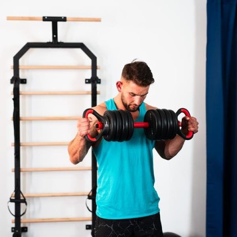 SGN120 PRO SET 6W1 ZESTAW CIĘŻARÓW 20KG HMS SGN120 PRO SET 6W1 ZESTAW CIĘŻARÓW 20KG HMS