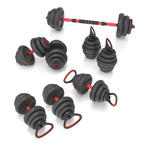 SGN120 PRO SET 6W1 ZESTAW CIĘŻARÓW 20KG HMS SGN120 PRO SET 6W1 ZESTAW CIĘŻARÓW 20KG HMS