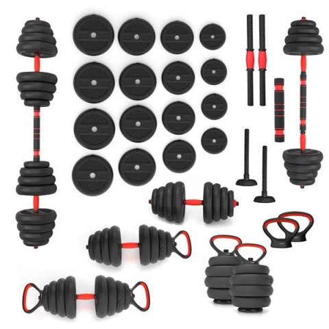 SGN130 PRO SET 6W1 ZESTAW CIĘŻARÓW 30KG HMS SGN130 PRO SET 6W1 ZESTAW CIĘŻARÓW 30KG HMS
