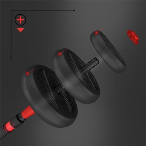 SGN130 PRO SET 6W1 ZESTAW CIĘŻARÓW 30KG HMS SGN130 PRO SET 6W1 ZESTAW CIĘŻARÓW 30KG HMS