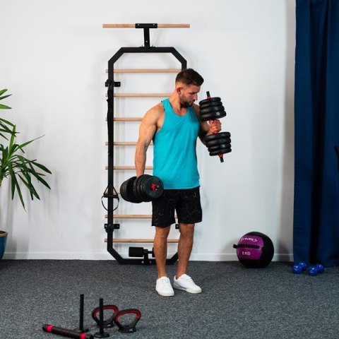 SGN130 PRO SET 6W1 ZESTAW CIĘŻARÓW 30KG HMS SGN130 PRO SET 6W1 ZESTAW CIĘŻARÓW 30KG HMS