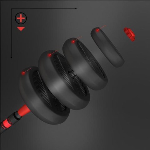 SGN140 PRO SET 6W1 ZESTAW CIĘŻARÓW 40KG HMS SGN140 PRO SET 6W1 ZESTAW CIĘŻARÓW 40KG HMS