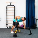 SGN140 PRO SET 6W1 ZESTAW CIĘŻARÓW 40KG HMS