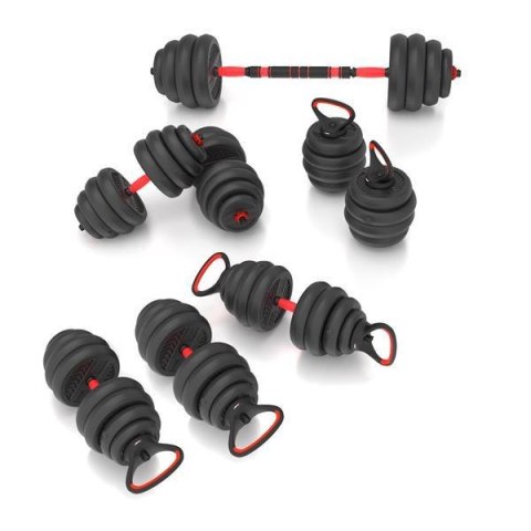 SGN140 PRO SET 6W1 ZESTAW CIĘŻARÓW 40KG HMS SGN140 PRO SET 6W1 ZESTAW CIĘŻARÓW 40KG HMS