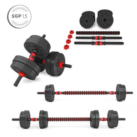 SGP15 SZTANGIELKI-SZTANGA KOMPOZYT 15 KG HMS SGP15 SZTANGIELKI-SZTANGA KOMPOZYT 15 KG HMS