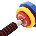 Sztangielki SKC20 HMS w Walizce - Zestaw z Wymiennymi Obciążeniami 2x10kg