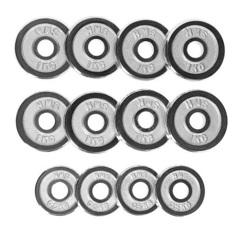 STC15 SZTANGIELKI W WALIZCE 2 x 7.5 KG CHROME HMS STC15 SZTANGIELKI W WALIZCE 2 x 7.5 KG CHROME HMS