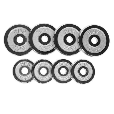 STC20 SZTANGIELKI W WALIZCE 2 x 10 KG CHROME HMS STC20 SZTANGIELKI W WALIZCE 2 x 10 KG CHROME HMS