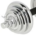 STC21 Sztanga i sztangielki w walizce 2×10 kg HMS chromowane