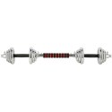 STC21 Sztanga i sztangielki w walizce 2×10 kg HMS chromowane