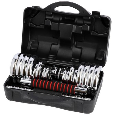 STC30 SZTANGIELKI-SZTANGA W WALIZCE CHROM 2x15KG HMS STC30 SZTANGIELKI-SZTANGA W WALIZCE CHROM 2x15KG HMS