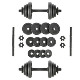 STO20 BLACK 2 x 9 KG SZTANGIELKI W WALIZCE ONE FITNESS