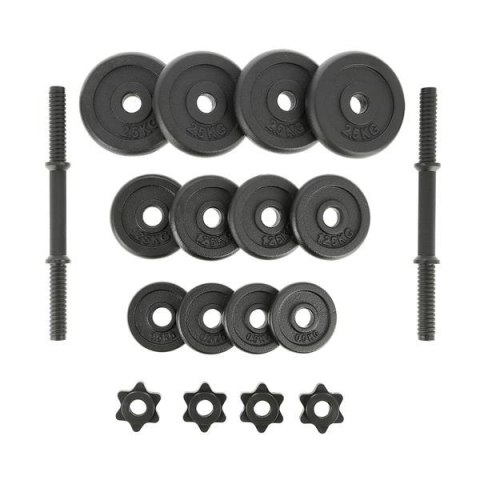 STO20 BLACK 2 x 9 KG SZTANGIELKI W WALIZCE ONE FITNESS STO20 BLACK 2 x 9 KG SZTANGIELKI W WALIZCE ONE FITNESS