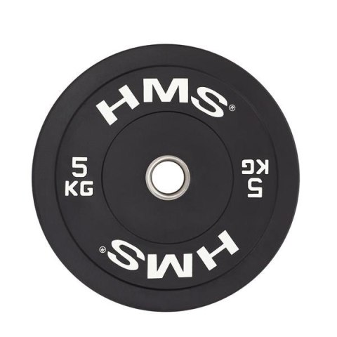 BBR05 BLACK TALERZ OLIMPIJSKI BUMPER 5 KG HMS BBR05 BLACK TALERZ OLIMPIJSKI BUMPER 5 KG HMS
